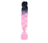 LYVQZPWLRla mode synthétique, Tresses synthétiques de 61 cm for extensions de cheveux, crochetées et torsadées, for filles(B4)