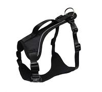LYVQZPWLRLe chien n'a pas de force, Harnais de dressage for chien en nylon, laisse de course, anti-traction, grand gabarit, gilet réfléchissant for animaux de compagnie, sangle de poitrine rembourrée(