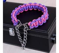 LYVQZPWLRLe Chien n'a Pas de Force, Laisse de Dressage for Chien, 21 Couleurs, Accessoires for Animaux de Compagnie, chaîne épissée, réglable, Confortable(6,X-Large)