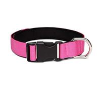 LYVQZPWLRLe chien n'a pas de force, Laisses for animaux de compagnie, grands colliers for chiens, colliers en nylon for grands chiens, tissu de plongée confortable, collier de cou rembourré for animau