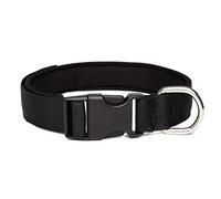 LYVQZPWLRLe chien n'a pas de force, Laisses for animaux de compagnie, grands colliers for chiens, colliers en nylon for grands chiens, tissu de plongée confortable, collier de cou rembourré for animau