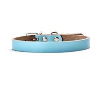 LYVQZPWLRLe chien n'a pas de force, Laisses for animaux de compagnie XS-XL Collier en cuir for chien Petits chiens moyens Produits for animaux de compagnie Réglable for animaux de compagnie(Sky Blue,L