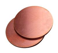 LYVQZPWLRPlaque de cuivre, Disque de cuivre, plaque de joint circulaire, cercle rond, 5(4Mm*50Mm)
