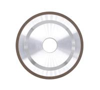 LYVQZPWLRRoue de pierres de diamant, Meule diamantée plate à liant résineux double grain 3A1(180 and 400,D100Mm*W7)