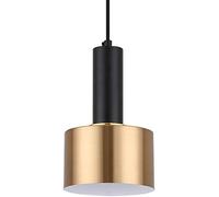 Lywins E27 Moderne Noir Or nordique Luminaires suspendus Lumières suspendues pour Cuisine Île Café Bar Éclairage de décor de salle à manger