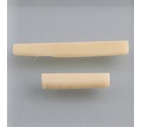 LYWSMSK Sillet et selle pour guitare acoustique non blanchi compatible avec guitare acoustique YMH FG 43 mm/75 mm