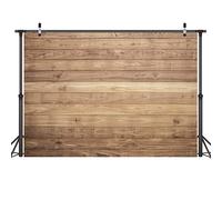 LYWYGG Toile de Fond en Bois de 2,1 x 1,5 m, décoration de fête prénatale, Accessoires pour Studio, Toile de Fond Murale rétro en Bois sans Couture CP-176