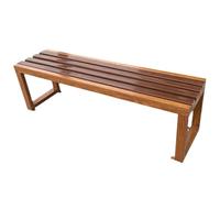 lyxamjrzyp Banc de Parc Extérieur, Structure Acier Antirouille, Banc Long pour Jardin, Terrains de Basket, Centre Commercial, Espaces Publics(59in/150cm)