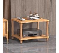 LYXWGRZD Rack Audio Meuble HiFi Audio Vidéo Capacité for Platine Vinyle, Meuble HiFi À Tour Stéréo et Lecteur DVD for Salon et Chambre(Varnished,42cm/16.5in)