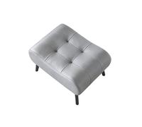 LYXXJRYBHD Petit Repose-Pieds Confortable, Tabouret Bas, Tabouret D'entrée pour Se Chausser, Structure Robuste - pour Salon et Chambre à Coucher(Gray,Large)