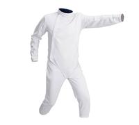 LYXXJRYBHD Tenue D'escrime 350N, Équipement D'escrime, Ensemble Veste, Pantalon et Gilet 3 Pièces, pour Sabre Épée Fleuret, Main Gauche(60)