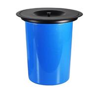 LYXXW Poubelle Plan Travail avec Couvercle Et Seau, Caché Intégré Petite Poubelle Déchets Comptoir pour Cuisine, Salle De Bain, Chambre, sous Évier,Noir,8L
