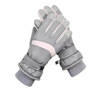 LYXYGMV 1 Paire de Gants d'hiver Coupe-Vent et antidérapants for Femmes Hommes - Isolation Thermique for Le Ski Cyclisme avec dragonnes pour Le Snowboard, La Randonnée(Grey)