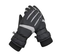 LYXYGMV 1 Paire de Gants d'hiver Coupe-Vent et antidérapants for Femmes Hommes - Isolation Thermique for Le Ski Cyclisme avec dragonnes pour Le Snowboard, La Randonnée(Black)
