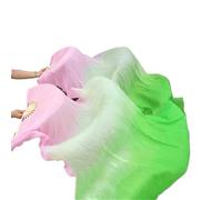 LYXYGMV 1 Paire Gauche Droite Soie Danse du Ventre Ventilateur Voile Femmes Longs Ventilateurs voiles for louange Performance pour Spectacles de Danse Orientale(Color 15,120cm 1pair)