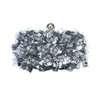 LYXYGMV Pochette à paillettes de fleurs, changement progressif, robe dîner for dames Pour une Soirée de Gala(Color 02)