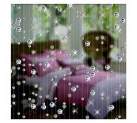 LYXYGMV Rideau de Perles Cristal for décoration intérieure, Fond Mariage Luxe, Fournitures Convient Au Salon, à La Salle De Séjour(Gray,5 Strings 100cm)