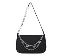 LYXYGMV Sacs à main chaîne papillon for femmes, noirs, style japonais, petits sacs for dames Pour Cours Travail Voyage