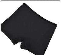 LYXYGMV Womens Seamless Shorts Underwear Undershorts Anti-Slip Panties Skirts Safety Shorts Convient Pour Le Bottoming, Le Yoga(Black,5XL (90-102.5kg))