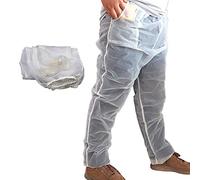 LYY Apiculture Outils, Blanc Haute densité Maille Split Anti-Bee Suit/air conditionné Costume, léger et Respirant (Pantalon)
