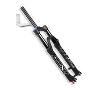 LYYCX AuroraXQ 26/27.5/29 Pouces Fourche Suspension Air VTT 140mm Voyage, AIR-34 Réglage Rebond 1 1/8" QR 9mm Fourches Avant Usage All-Mountain/XC/DH(Straight Manual Lockout,26 Pouces)