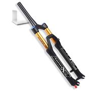 LYYCX AuroraXQ Fourche à Suspension Pneumatique VTT 26/27.5/29 Pouces, Alliage de Magnésium 140mm Course Réglage de Rebond pour VTT XC AM Trail(Tapered Manual Lock,27,5 Pouces)