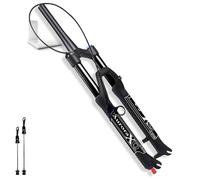 LYYCX AuroraXQ Fourche Suspension Avant VTT 26/27.5/29 Pouces Voyage 160mm, Alliage de Magnésium Droit/Conique 1-1/8" pour MTB en Descente, AM, XC, DH(Tapered Remote,29 Pouces)