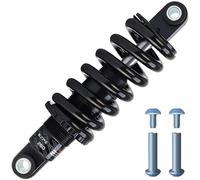 LYYCX AuroraXQ Mountain Bike Rear Shock Absorber 125/150/165/190mm Coil Spring 250/2000Lbs Black Biliary Spring MTB Rear Suspension(550LBS,125mm)