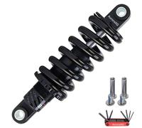 LYYCX AuroraXQ Suspension Amortisseur Arrière VTT 125mm/150mm/165mm/190mm pour Vélo Électrique Vélo de Montagne Vélos Pliants et Scooters(125mm,2000Lbs)
