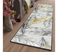 LYYK paillasson d Entree Interieur Moderne Lavable antiderapant Long Motifs Géométriques Tapis de Passage Devant évier pour Cuisine Salon Couloir Entree Interieur, 70x160cm Color15