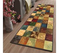 LYYK paillasson Interieur Long Lavable antiderapant Moderne Design Traditionnel Tapis de Passage pour Cuisine Salon Couloir Entree Interieur, 90x180cm Color14
