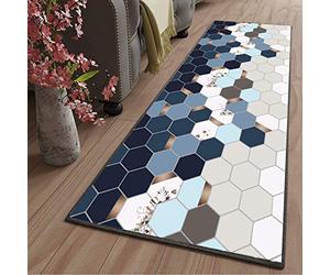 LYYK Tapis de Cuisine Devant evier Lavable antiderapant Long Moderne Design Traditionnel Tapis berbere pour Cuisine Chambre Salon Entree Interieur, 100x100cm Color20