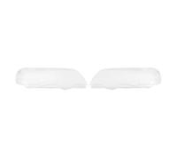 Lyykude 2 pièces couvercle d'objectif de phare de voiture remplacement lampe frontale abat-jour coque en verre (gauche + droite) Compatible for B-MW X5 E53 2000-2003