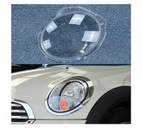 Lyykude Cache Phare Couvercle De Phare De Voiture Abat-Jour Transparent Couvercle De Lampe Lampe Frontale Coque en Verre Compatible for B-mw Mini R55 R56 2007-2013(Low Left)