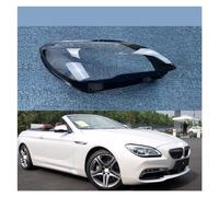 Lyykude Couvercle de phare avant en verre, abat-jour Transparent, coque de lentille Compatible for B-MW série 6 M6 F13 2015 2016 2017(Right)