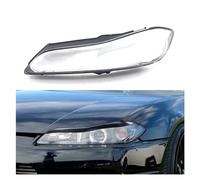 Lyykude Couvercle en verre for phare avant, coque transparente, étui d'objectif Compatible avec Nissan silvia S15 1999 2000(Left)