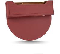 LYYMX Boîte de Rangement pour siège Auto pour BMW X3 E83 F25 F97 G01 20i 20d 30i 30d 30e M40i M40d X3M, Organisateur écart de siège de Voiture en Cuir PU Organisateur Écart Siège Voiture,D Red