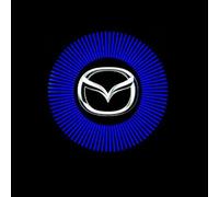 LYYMX Lumière de Porte de Voiture pour Mazda 6, Feux de Bienvenue HD Lumière de Bienvenue de Porte de Voiture Projecteur de Porte de Voiture,B 2PCS