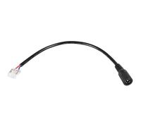 Lyyt | Ruban LED à sertir simple couleur vers connecteur CC 25 cm - Prise CC femelle 2,1 mm, connexion facile de bande LED COB IP20, pas de soudure, lien d'alimentation sécurisé | 8 mm Lot de 5