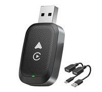 LYZPD Adaptateur CarPlay sans Fil pour Volvo XC90, Plug & Play, Connexion Automatique Rapide, Convertisseur CarPlay sans Fil 2 en 1,Ink Black