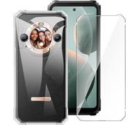 LYZXMY Coque pour Blackview BL9000 Pro 5G (6.78") + 1 x Verre trempé écran Film Protecteur - Transparent Souple Silicone Étui Protection Housse TPU Case Cover