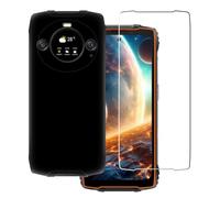 LYZXMY Coque pour Blackview BV8200 (6.5") + 1 x Verre trempé écran Film Protecteur - Noir Souple Silicone Étui Protection Housse TPU Case Cover