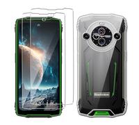LYZXMY Coque pour Blackview BV8200(6.5") Transparent Housse + 2 x Verre trempé Protection écran, Souple Silicone Étui Protection Bumper TPU Téléphone Case Cover