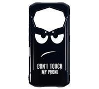 LYZXMY Coque pour Doogee S99 / Doogee S99 Pro (6.3") Housse Noir Étui Souple Silicone TPU Case Cover - Black Eyes