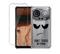 LYZXMY Coque pour IIIF150 B3(6.6") Transparent Housse + Verre trempé Protection écran, Souple Silicone Étui Protection Bumper TPU Téléphone Case Cover