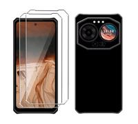 LYZXMY Coque pour IIIF150 B3 Pro(6.6") Noir Housse + 2 x Verre trempé Protection écran, Souple Silicone Étui Protection Bumper TPU Téléphone Case Cover