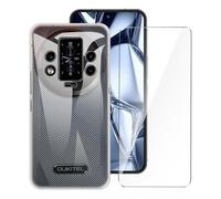 LYZXMY Coque pour Oukitel WP200 Pro (6.7") + 1 x Verre trempé écran Film Protecteur - Transparent Souple Silicone Étui Protection Housse TPU Case Cover