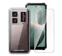 LYZXMY Coque pour Oukitel WP300/Oukitel WP300 Pro(6.78") + 1 x Verre trempé écran Film Protecteur - Transparent Souple Silicone Étui Protection Housse TPU Case Cover