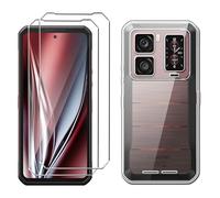 LYZXMY Coque pour Oukitel WP300/Oukitel WP300 Pro(6.78") Transparent Housse + 2 x Verre trempé Protection écran, Souple Silicone Étui Protection Bumper TPU Téléphone Case Cover