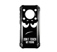 LYZXMY Coque pour Oukitel WP36 (6.52") Housse Noir Étui Souple Silicone TPU Case Cover - Black Eyes